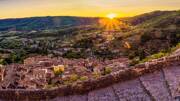 Village de Moustiers Sainte Marie dans le Verdon