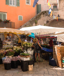 Durch die Altstadt von Saint-Tropez