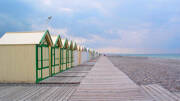 Plage de Cayeux sur Mer, dans la Baie de Somme