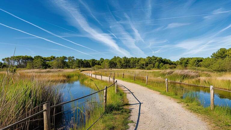 Le Parc du Marquenterre dans la Baie de Somme, Hauts de France