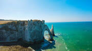 Les falaises d'Etretat en Basse Normandie