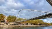 Le Pont de Zubizuri à Bilbao