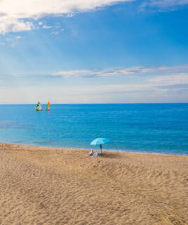 Plage sur la Costa del Meresme