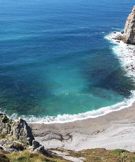 Une plage en bretagne