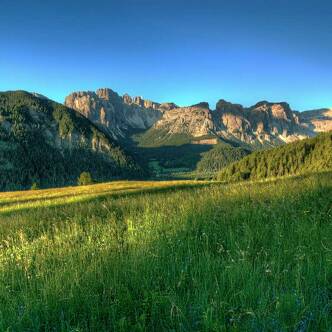 Camping à la montagne