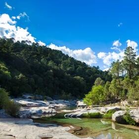 Camping En bord de rivière