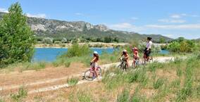 Camping en fietsen met het gezin