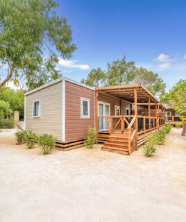 Mobil-home dans un camping 3 étoiles