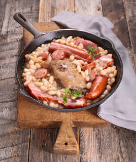 Plat de Cassoulet