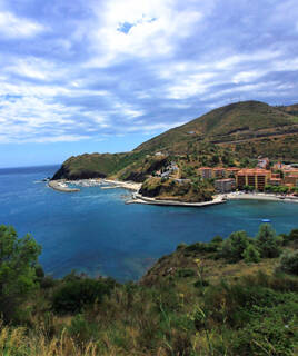 Vue sur la Côte Vermeille