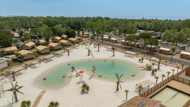 Parc aquatique du camping Domaine La Yole