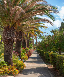 Wandelen in de Jardin Bonaparte Homair