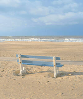 Plage près d'Honfleur