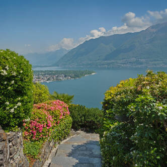 Camping près du lac Majeur