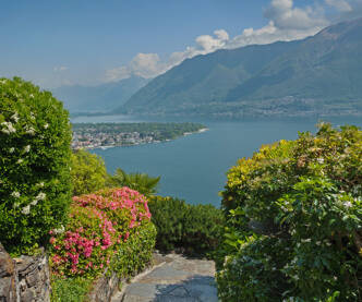 Camping in der Nähe des Lago Maggiore
