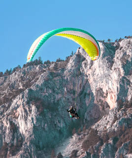 Parapente en pleine nature