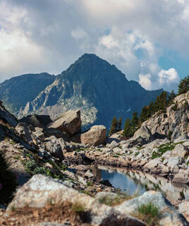 Paysage du Parc National du Mercantour