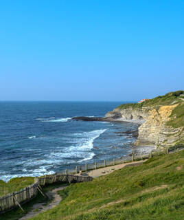 La côte près de Guéthary
