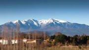 Vue sur le Pic du Canigou