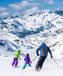 Practicar deportes de invierno en los Pirineos Homair