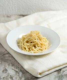 Plat de Bigoli in Salsa