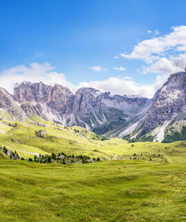 Paysage du Parc Naturel des Dolomites