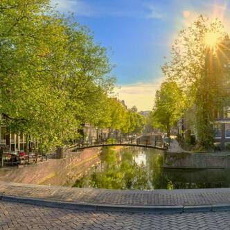 Campsite near a legendary city