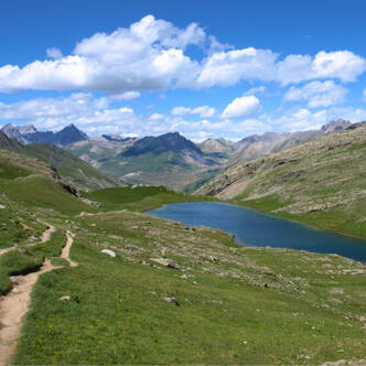 Camping dans les Alpes