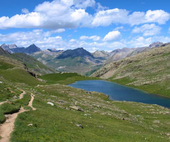Camping dans les Alpes
