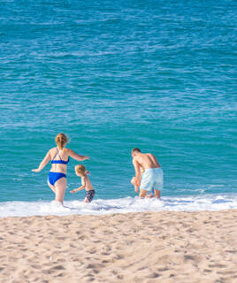 Zwemmen in de Adriatische Zee Homair