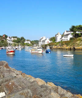 Village de Séné dans le golfe du Morbihan