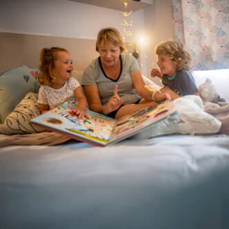 Camping pour les grands-parents