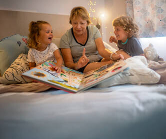 Camping pour les grands-parents