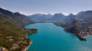 Vue sur le lac d'Annecy