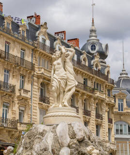 Verkennen van het historische centrum van Montpellier Homair