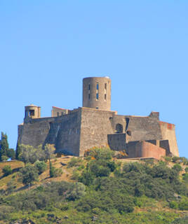 Vue sur le Fort Saint Elme