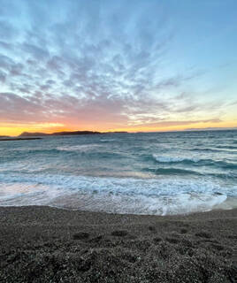 Plage à Six Fours les Plages