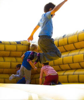 Structures gonflables pour enfants