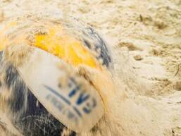 Beach-volley Camping La Palmeraie Torreilles-Plage Homair