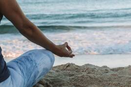 Yoga near the Campsite San Marino to Lopar Homair