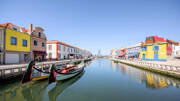 Les canaux d'Aveiro, au centre du Portugal