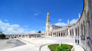 Place de Fatima, principal site de pèlerinage du Portugal