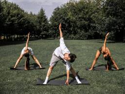 Fitness en extérieur Camping Château de l'Hom Saumane Homair