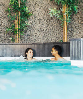 Détente après une séance de sport