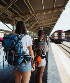 Camping accessible en train