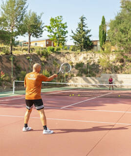 Stage de tennis au camping