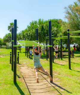 Sport en extérieur au camping
