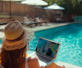 Télétravail en camping
