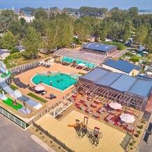 Vue aérienne camping Riva Bella