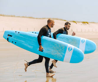 Camping pour surfer